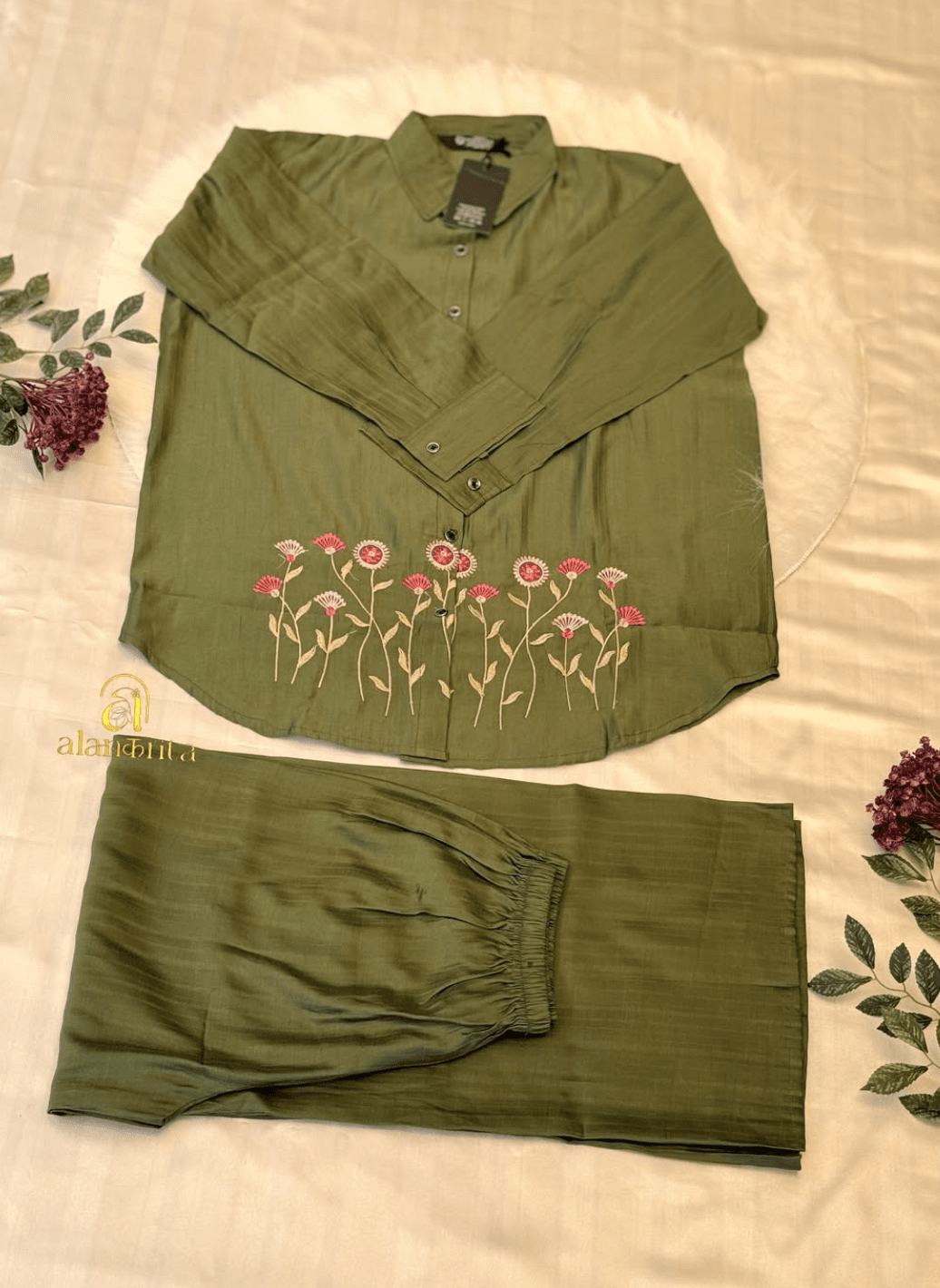 Shirt Model Coord Set